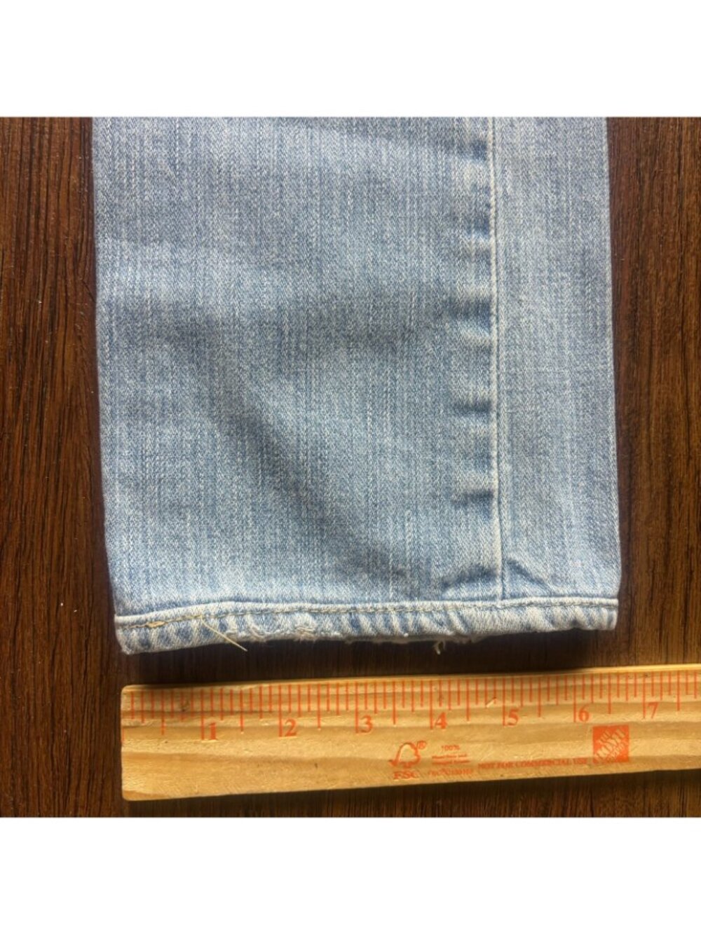 Vintage True Religion Jeans JOHNNY Boot Embroidered Fairy Light Wash Size 24 - Picture 11 of 13